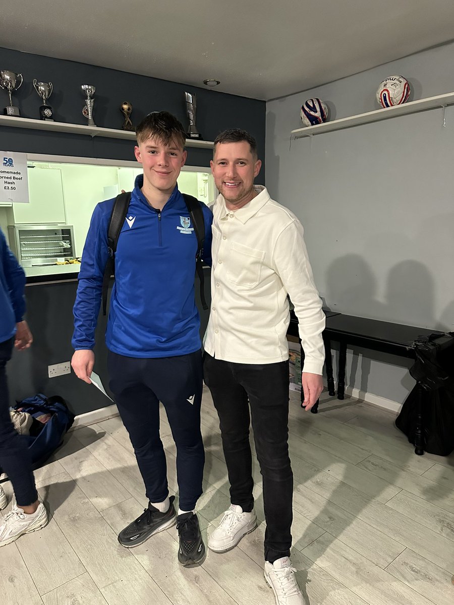 barlickfc's tweet photo. Happy Sunday… here is a look back to yesterday.
Our Match Sponsors Integral UK Limited awarded Man of the Match to @procterwill9

Congratulations Will ⚽️💙💛
And a big thank you to our sponsors too your support is really appreciated #matchhospitality #wearebarlicktown https://t.co/PfpfSIbkxg