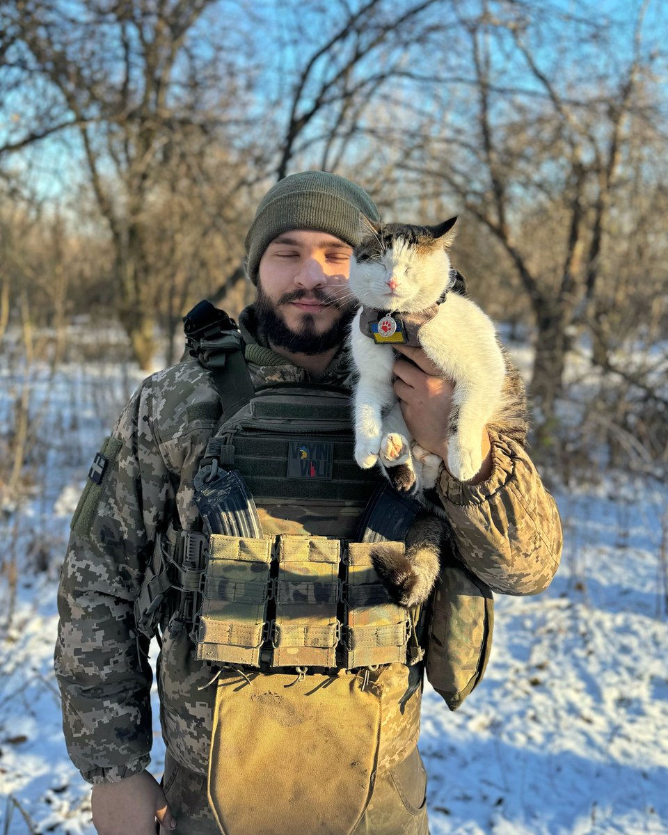aliashukua's tweet image. Шайба 🐈🇺🇦 утеплився на зиму пушком, а ви вдягнулися тепло?