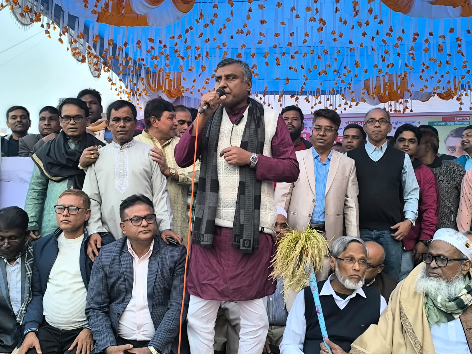 কালিয়াকৈরে জিয়া সাইবার ফোর্সের আনন্দ মিছিল