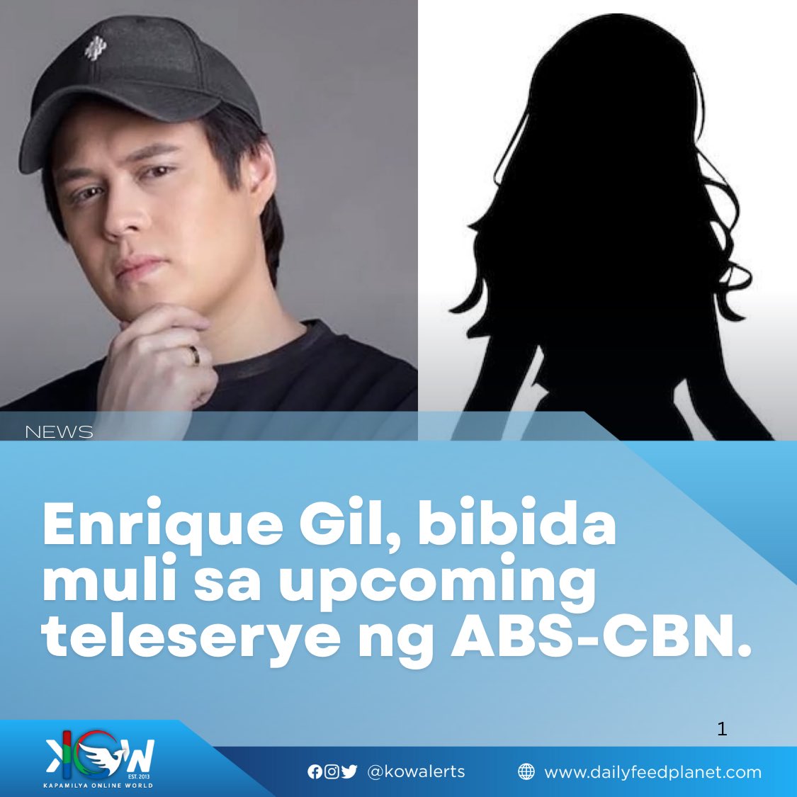 King of the Gil Enrique Gil to start taping new series in March 2025 

LOOK: Kapamilya actor Enrique Gil is making his teleserye comeback and will start taping next year.

"Actually co-produced namin ito with ABS-CBN, my concept kaya excited ako rito," Gil told ABS-CBN News in an