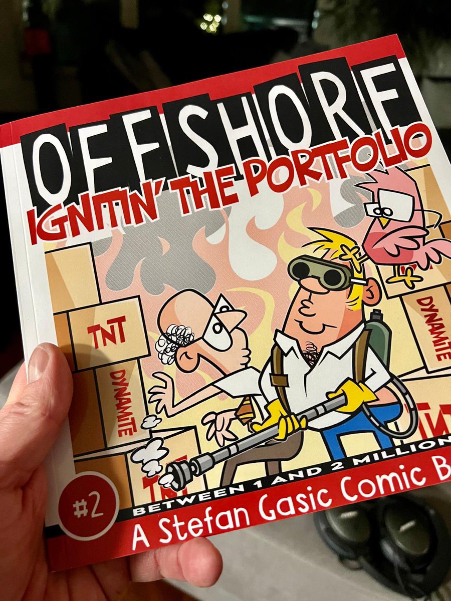 NonMeek's tweet photo. Lovely to see people get their copies for Christmas 🥰🙏 #Offshorecomic https://t.co/ayFfzdzBGc