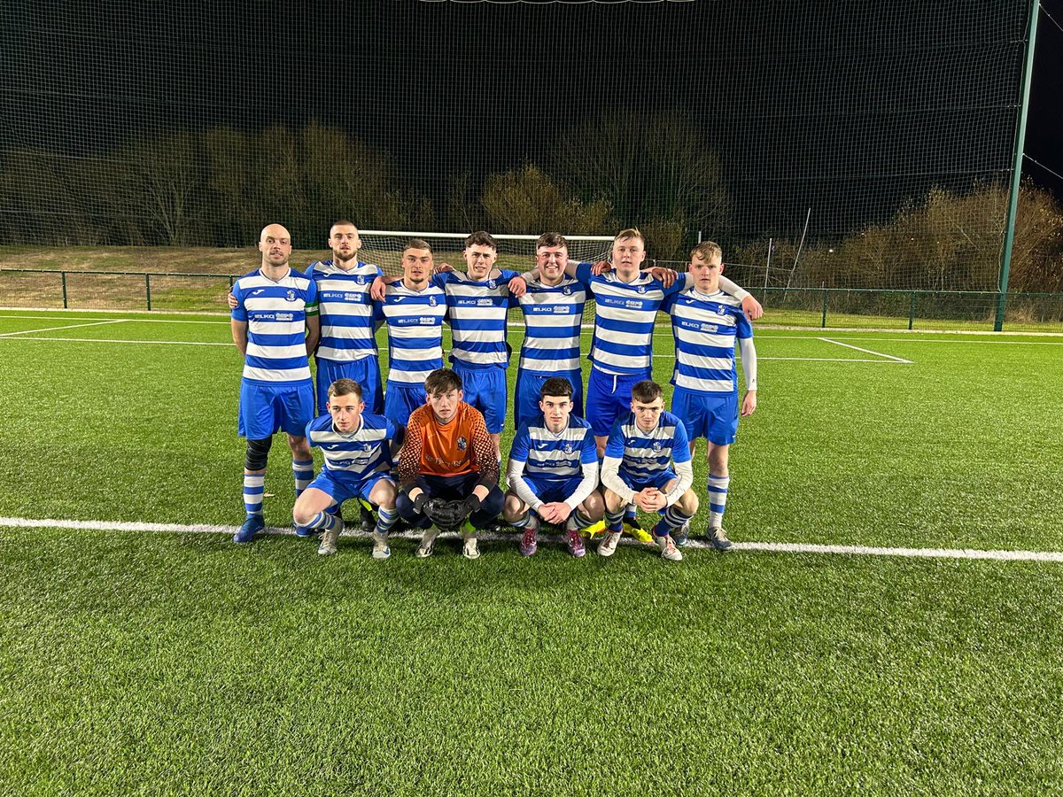A comprehensive win for our A Team. 
Hat-tricks for <a href="/scottroy04/">Scott roy</a> &amp; <a href="/ben_dorgan321/">Ben Dorgan</a>  and Aaron Dorgan with a goal 💙🤍 <a href="/CarlowSoccer/">Carlow Soccer League</a>  <a href="/harrysarticles/">Harry Shorthose</a>