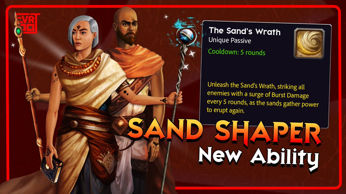 Still undecided? 🤷
These are your last chances to become a Gen-1 Citizen. Today, we're unveiling the first Unique Passive ability for Sand Shapers, which is now active in combat.

The 𝚂𝚊𝚗𝚍'𝚜 𝚆𝚛𝚊𝚝𝚑