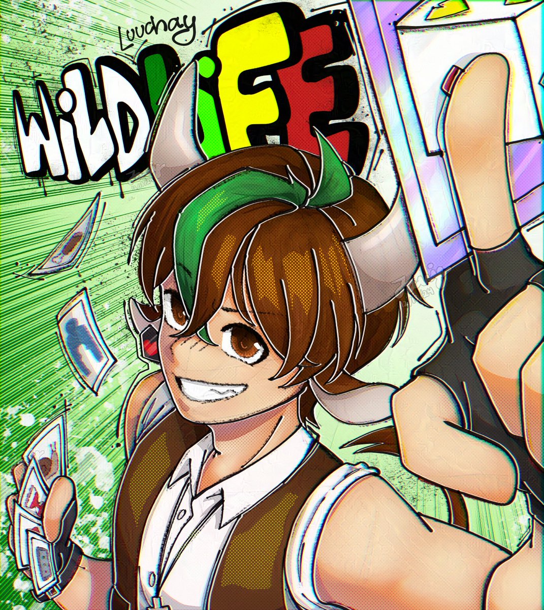 The WildLife Winner! (In what I'm calling "scrap-comic" style)
//
#wildlifesmp #wildlifesmpfanart #smallishbeansfanart #smallishbeans #lifeseriesfanart