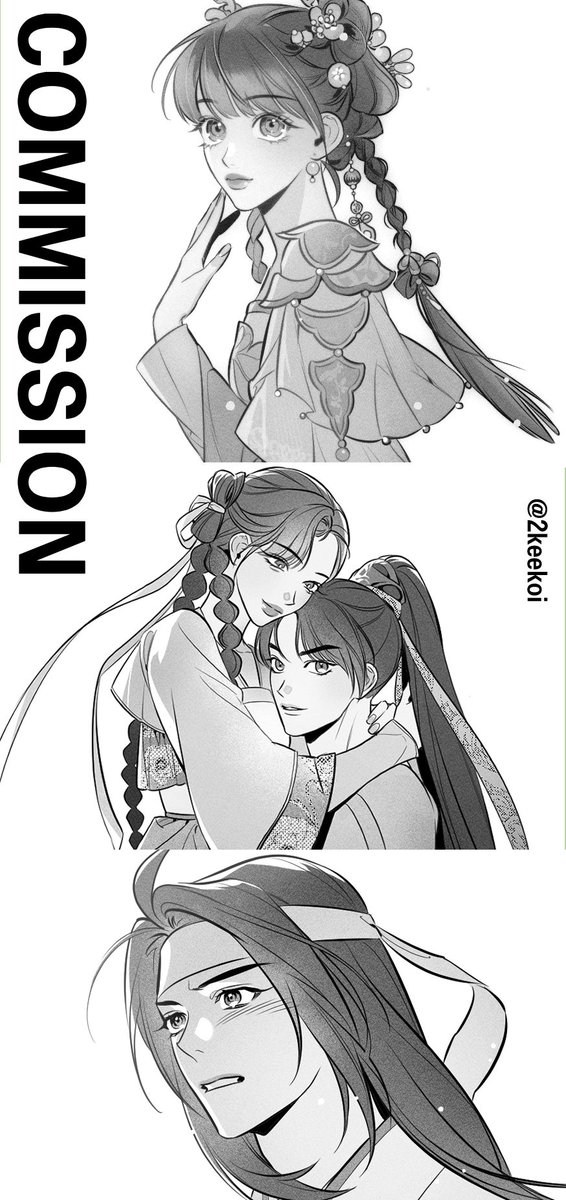 2keekoi's tweet image. rt🩵한분 원하시는 캐 또는 cp그려드려욥
깔끔한 흑백 타입 #커미션 열었습니다
마감기한: 최소 당일에서~최대 일주일.의 초스피드 마감!
반신기준: 1인 3마넌!
가리는 장르나 캐 없고 오마카세 가능이니까 편하게 오픈채팅 주세욧🤭
open.kakao.com/o/sJRYLgwf