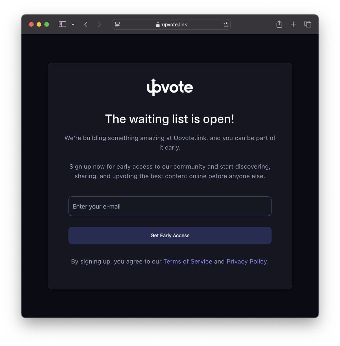 UpvoteLink's tweet photo. The wait is over! 🚀
https://t.co/BGVithwoAo’s waiting list is LIVE.
Be among the first to discover, share, and engage with amazing content.
🔗 Sign up now: https://t.co/B3bncMqo2W
#UpvoteLink #DiscoverShareEngage #Upvote https://t.co/CDam1CxQGb