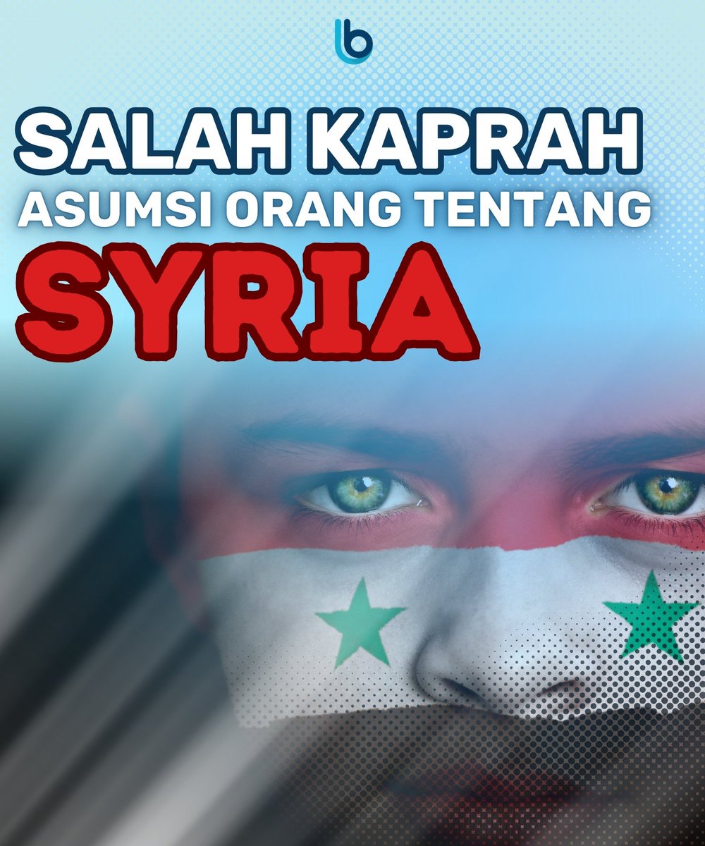 IBTimesID's tweet photo. Apa yang Sebenarnya Terjadi di Syria? 🤔 

Banyak yang kita dengar soal Syria, tapi apakah semuanya benar? 

Dari isu agama hingga geopolitik, yuk ungkap fakta di balik 7 mitos terbesar tentang negara ini, Sob! 

 #ibtimes #islammoderat #islamprogresif #islamberkemajuan #syria https://t.co/4EZu0pFJLA