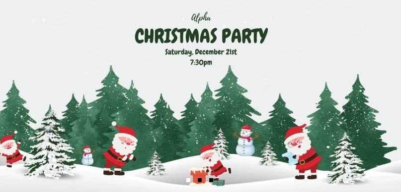 AlphaEnglish's tweet photo. Let's have a Merry merry Christmas with ALPHA, 21 Dec. from 19:30 https://t.co/0OBgsfLC7n