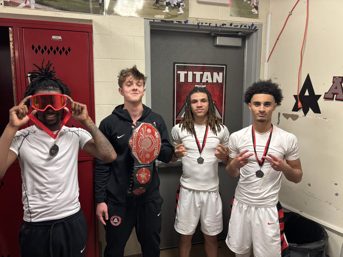 Antelope_BBall's tweet photo. Titans beat Del Oro 86-50 to win the 2024 Titan Holiday Classic! Next up is at Placer on Tuesday! Jaymo Shakur = MVP. Mali Brown and Andre Brooks = All-Tourney Team. Artem Rudko = leading rebounder. @SacBee_JoeD @WCPSacramento @PremierPrepsNMP @CoachTedmon @J_Georgeson26 https://t.co/jeq2UUIEVL