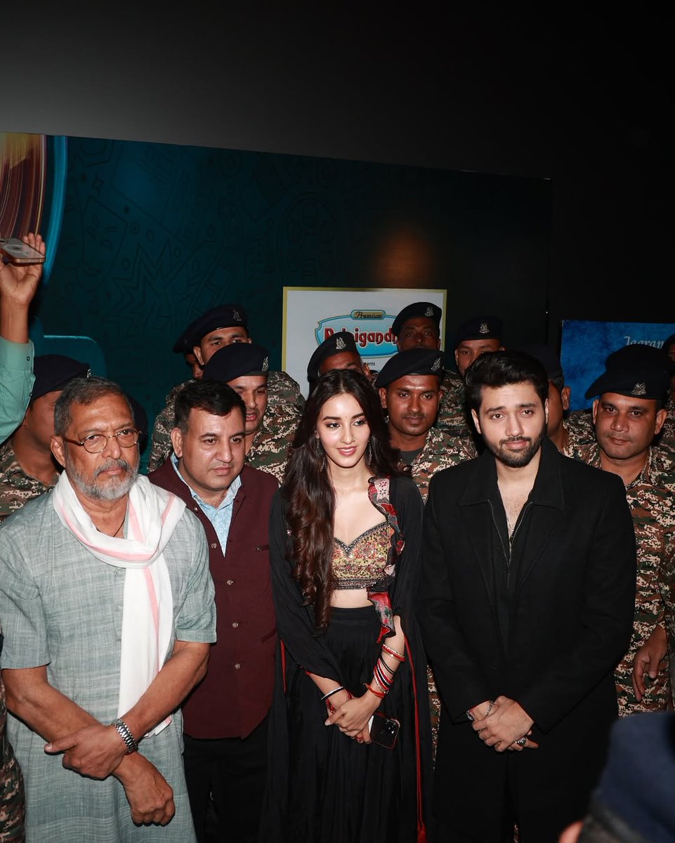 diljit_nahar's tweet photo. It was a pleasure to visit the #jagranfilmfestival with the team of #Vanvaas The enthusiasm and @iutkarsharma @Anilsharma_dir overwhelming reception of the youth left us feeling grateful 🙏 Just 5 days to go for release 🎥 🎟️ #20thdec #utkarshsharma #vanvaas https://t.co/JNHl7y0R1P