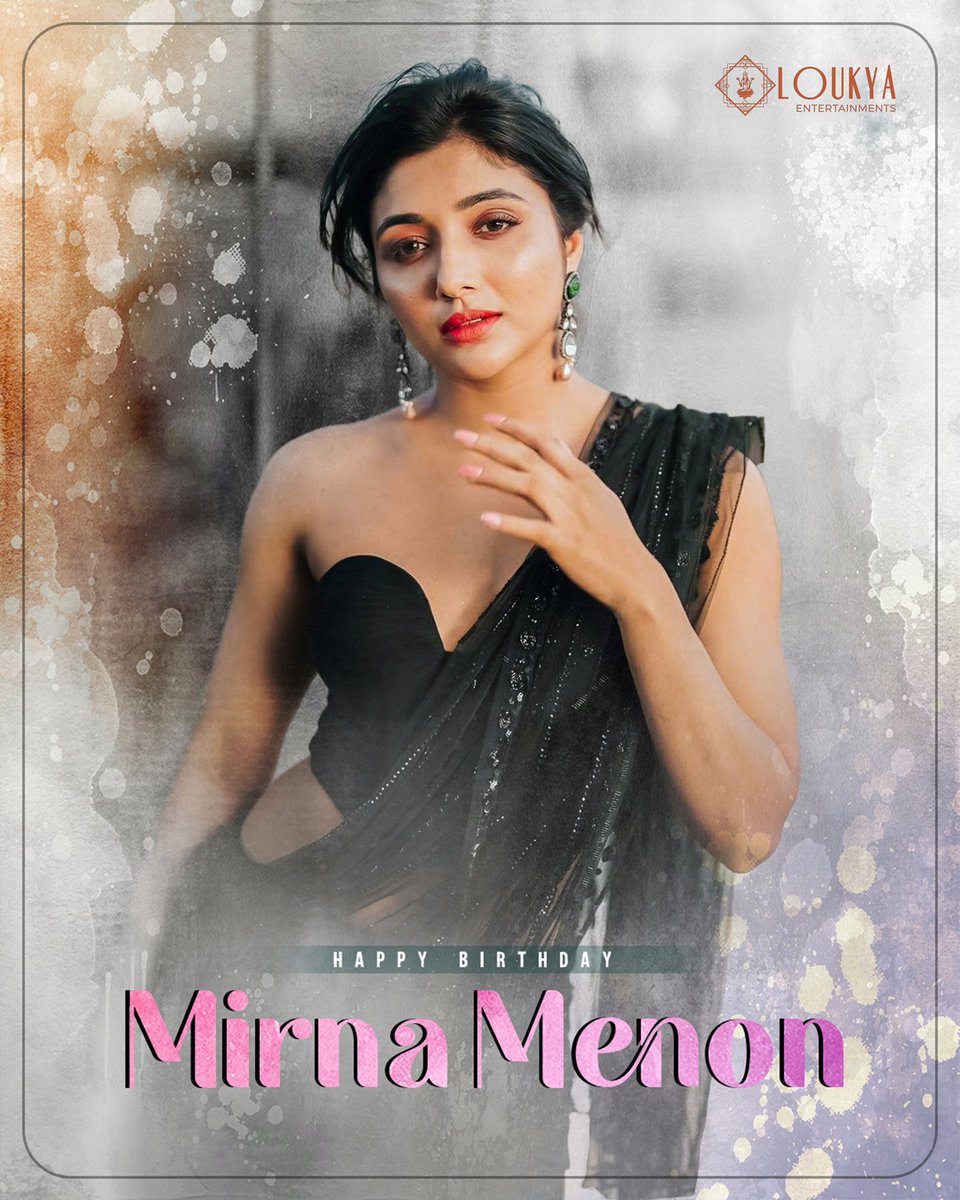 Happiest Birthday wishes! <a href="/mirnaaofficial/">Mirnaa</a> 💫
Wishing u a very exciting year ahead! 🙌