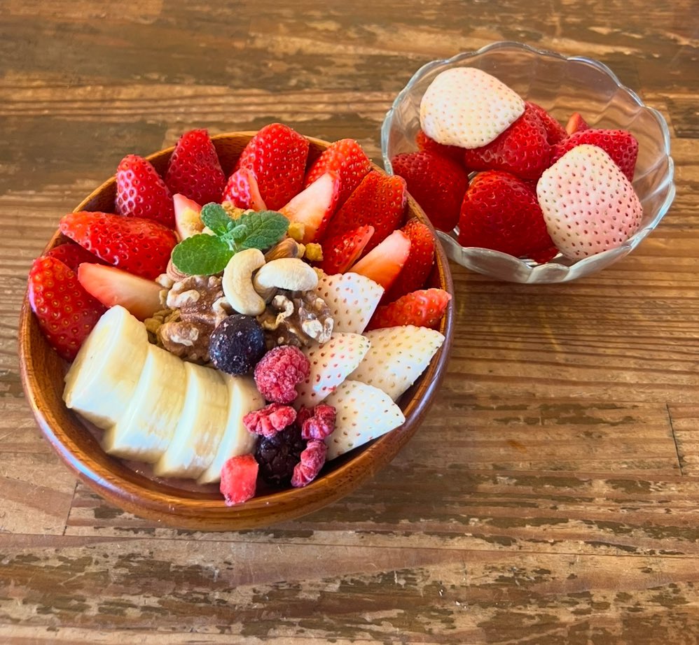 いちごの里 #カフェ #アンジェフレーゼ からのお知らせ📣 ˎˊ