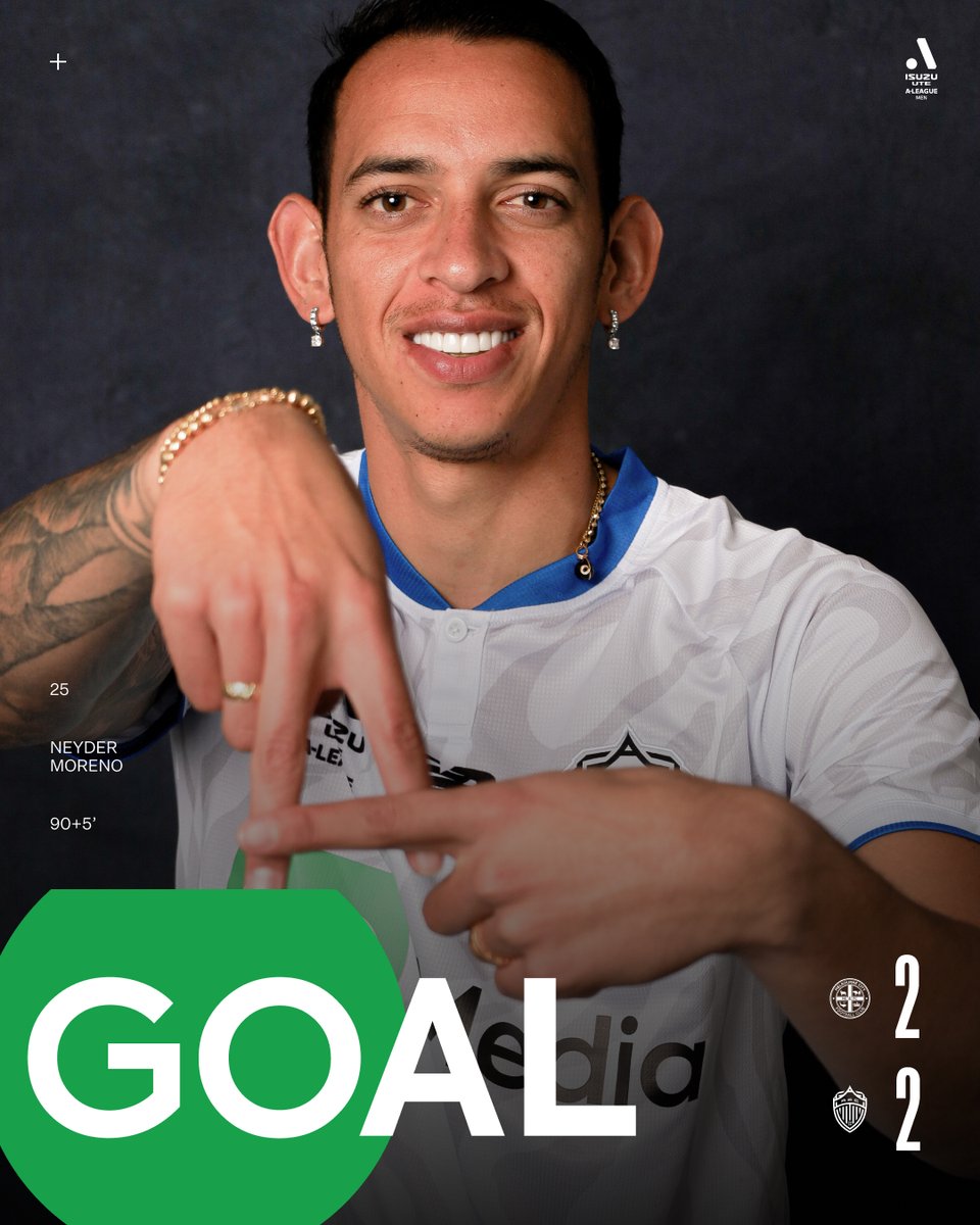 fc_auckland's tweet photo. AND THIS ONE WILL STAND! ⚽⚽

#MCYvAKL 2-2 https://t.co/dx6PC8c1LW