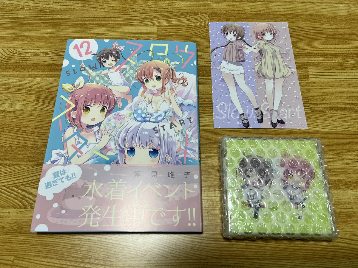 HanaShami39's tweet photo. #スロウスタート 12巻のサイン本届きました！
がお～花名ちゃんもう可愛すぎて最高です...！！！！🌸
家宝です✨
ありがとうございます！🙇‍♂️🙇‍♂️🙇‍♂️ https://t.co/uJIRPlDI2i