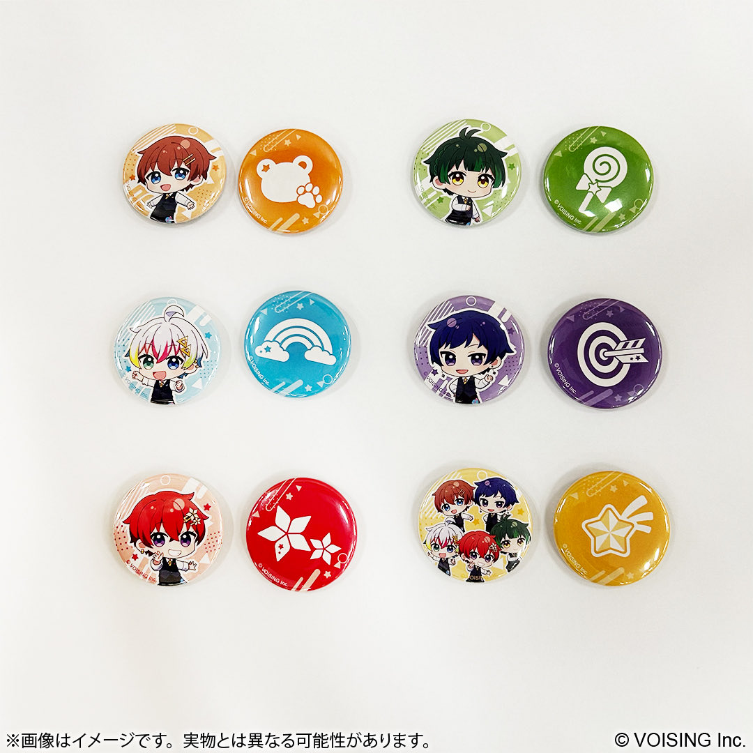 ✨グッズ紹介✨ #すたぽら トレーディングミニ缶バッジセット（2個入り