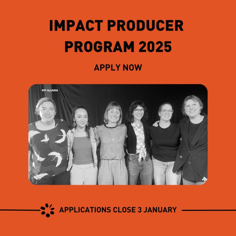 ScreenCanberra's tweet image. Are you passionate about documentaries and social change? Documentary Australia is now accepting applications for its 2025 Impact Producer Program. As demand grows for this role, DA's program offers a unique 8-month training to gain hands-on experience 👉 loom.ly/fpBYcX0