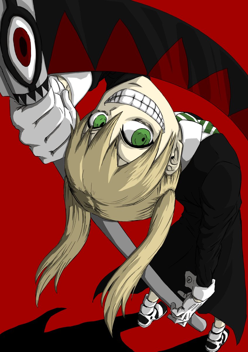 tooka0508's tweet photo. ＃ソウルイーター　#souleater 
狂気 マカ https://t.co/ZOqUmqQRLd