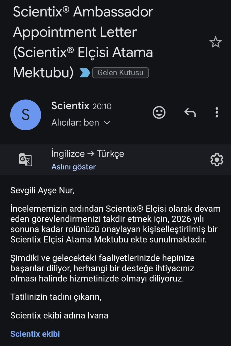 Yıl içerisinde yaptığım çalışmalar neticesinde bu yılda Türkiye Scientix Elçiliğim devam ediyor. Kütahya temsilcisi olarak güzel çalışmalara devam... 
<a href="/scientix_eu/">Scientix</a>
@ScientixTurkey
<a href="/kutahyamem/">Kütahya İl Millî Eğitim Müdürlüğü</a>
<a href="/ArgeKutahya/">Kütahya ARGE</a>
<a href="/BasyigitHasann/">Hasan BAŞYİĞİT</a>
<a href="/mgtopuz43/">Mustafa Topuz</a>