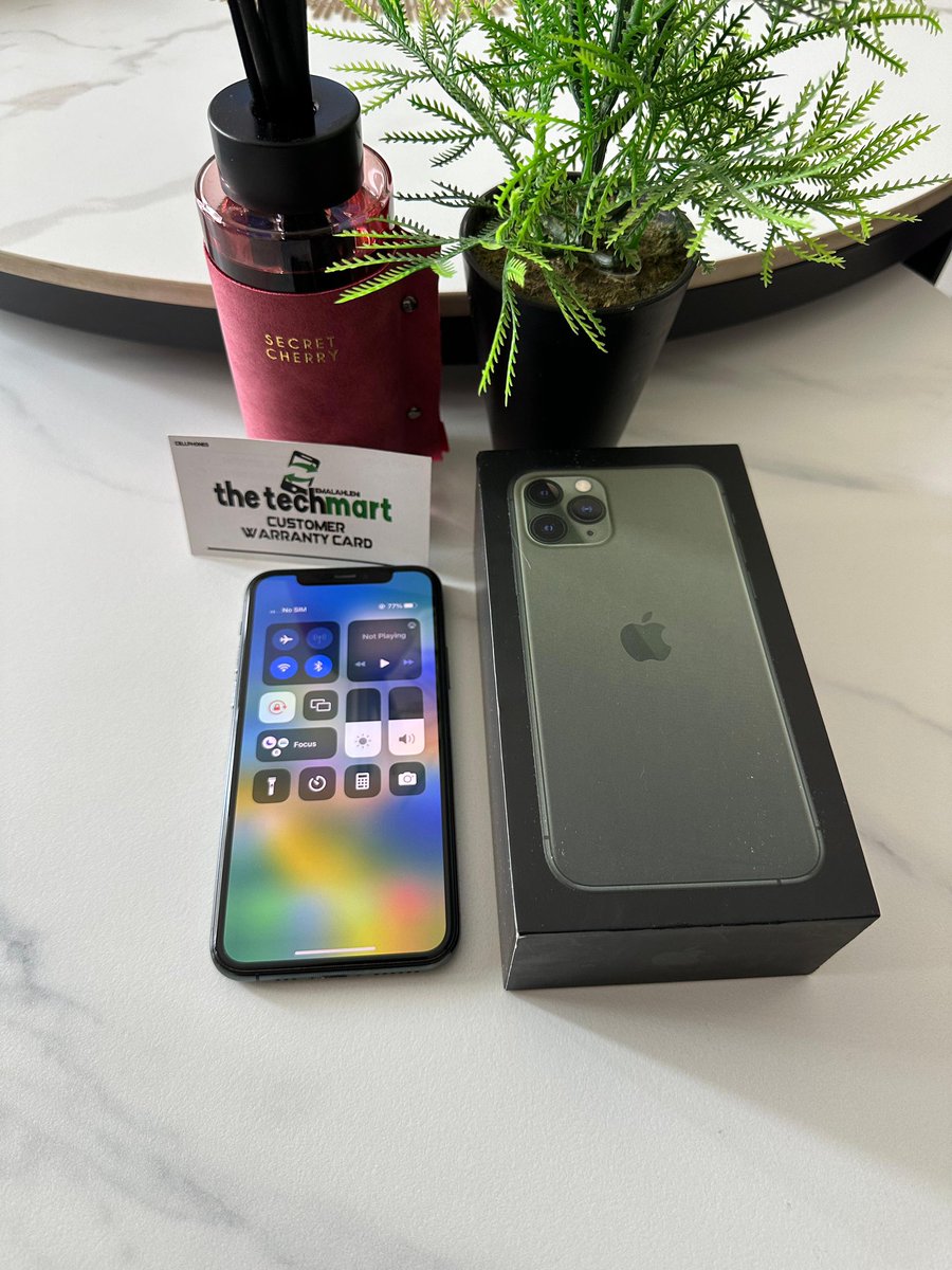 TheTechMart3's tweet photo. THETECHMART |EMALAHLENI |SECUNDA ☑️ 

☑️iPhone 11 Pro Midnight Green 256GB 

☑️R8250

iPhone 11 Pro 256GB in stock. iPhone condition is SUPERB . Open to all SA networks 🇿🇦. iCloud unlocked. Phone comes with charging cable 💥 

FOLLOW US ON:
☑️Instagram:the_tech_mart https://t.co/u6YjAK73Wn