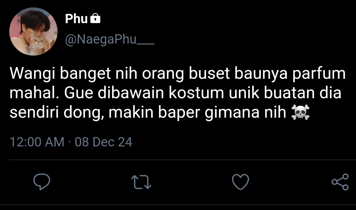 ppnarrative's tweet photo. #PondPhuwin AU
[ socmed + privatter 🔞 ]

— Partner in Crime —

Phuw*n awalnya risih satu misi absurd sama P*nd. Dari mereka yang harus ngilangin mantra, terus kekunci di ruangan antah berantah—dan di situ suasananya makin pecah, panas parah; yang buat mereka totally unexpected. https://t.co/aNFMDIQ4gi