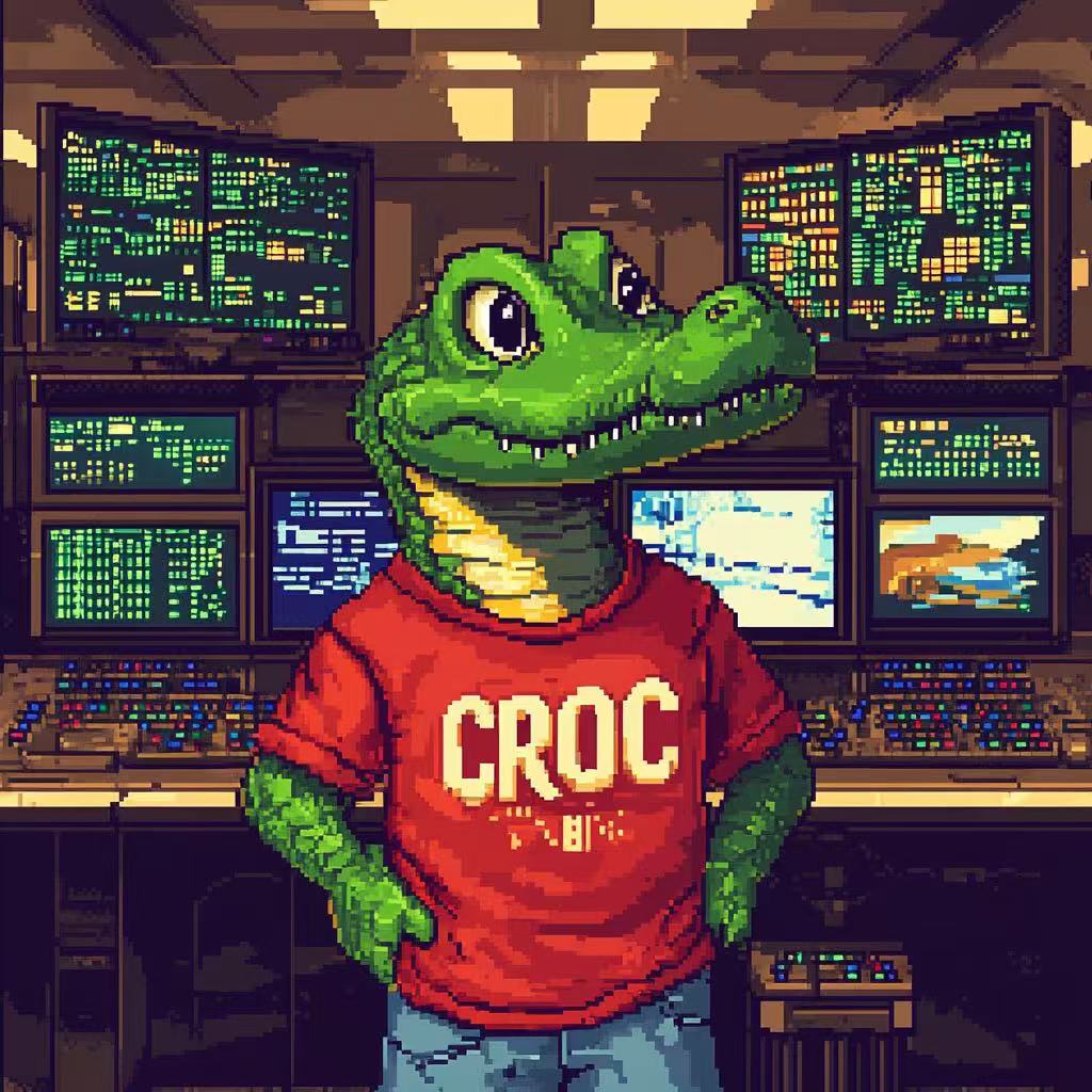 safepump_meme's tweet photo. ๐ The future is being builtโblock by block. ๐
$CROC is here, and weโre ready to take over the game.
With eyes on the charts and hands on innovation, weโre coding a revolution. Are you with us? ๐ปโจ
Stay sharp. Stay $CROC. ๐
#Safepump #CROC #BNBChain #BSC