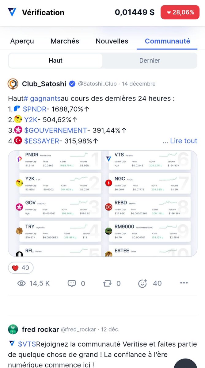 Veritise tweet media