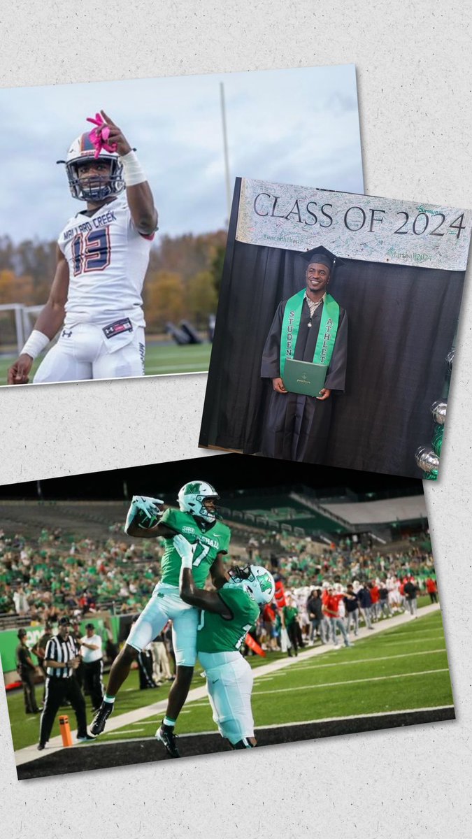 Another college graduate from ⁦<a href="/ToCreek/">WELCOME TO THE CREEK (Mallard Creek Football)</a>⁩ ⁦<a href="/elijah_metcalf/">Elijah Metcalf</a>⁩ #Creekboyz THE LIFE! We’re proud of you. Continue to be great!