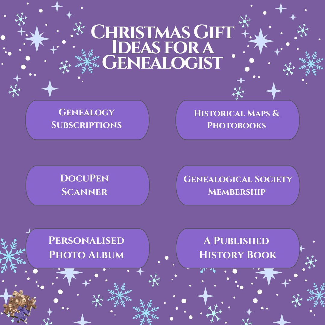 Gift ideas for the family history lover! From genealogy subscriptions to personalised photo albums, these gifts bring the past to life and help loved ones explore their roots. 

 family-wise.co.uk/2023/12/20/how…
-
#GenealogyGifts #FamilyHistory #Ancestry #Genealogy