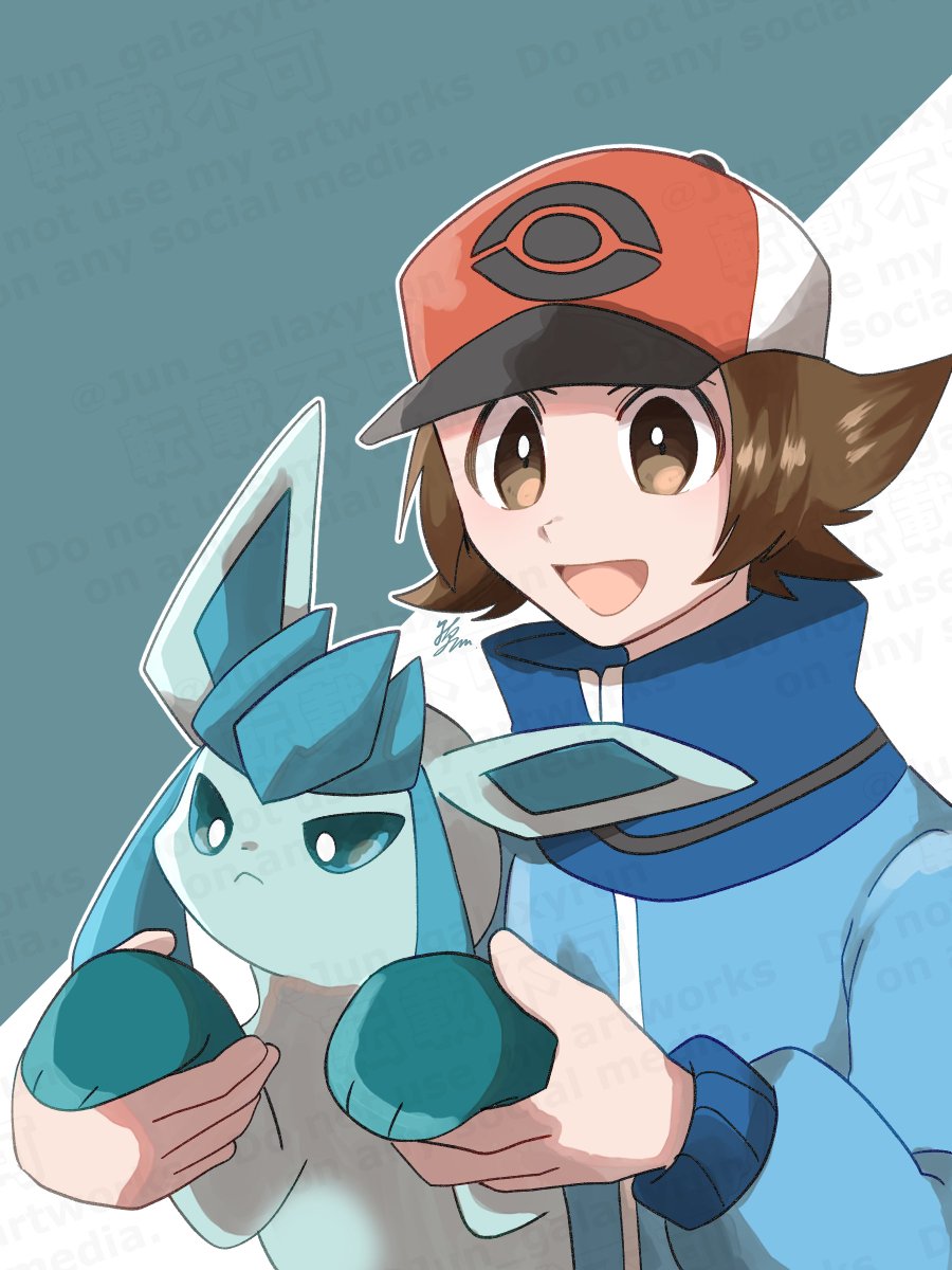 トウヤ(ポケモン) 「カラー絵特訓し始めてから2年でした 昔も嫌いじゃないんだけど色塗りに抵抗なくなっ」|高梨ジュンのイラスト