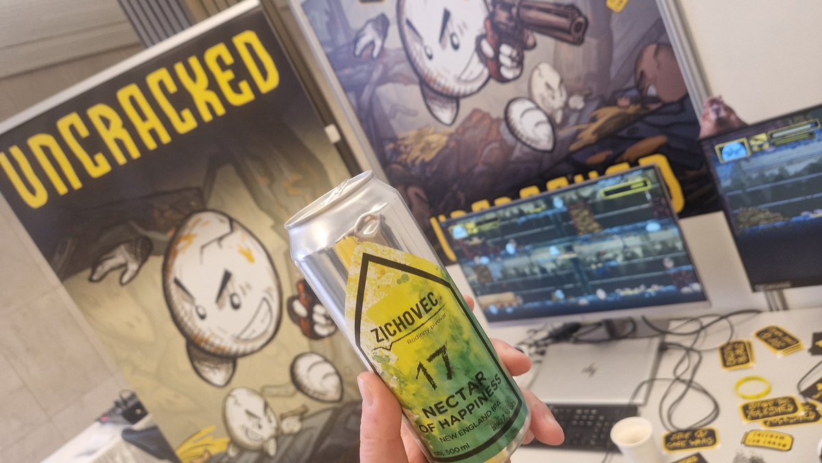 My first <a href="/GameDevSession/">GAME Developers Sesssion Prague ⭐ 13.-14. Dec 2024</a> is successfully over, what a ride! 

Plenty of new impressive projects, just few of them:
Dreadline Express by <a href="/Dla_ha/">David Konečný</a>, Crimson Capes by <a href="/poorlocke/">Dimitris Locke</a> or <a href="/RobinsonGame24/">Robinson Crusoe</a> by Infilope Games and more

It was even the better show with great <a href="/PivoZich/">Pivovar Zichovec</a> by my side!