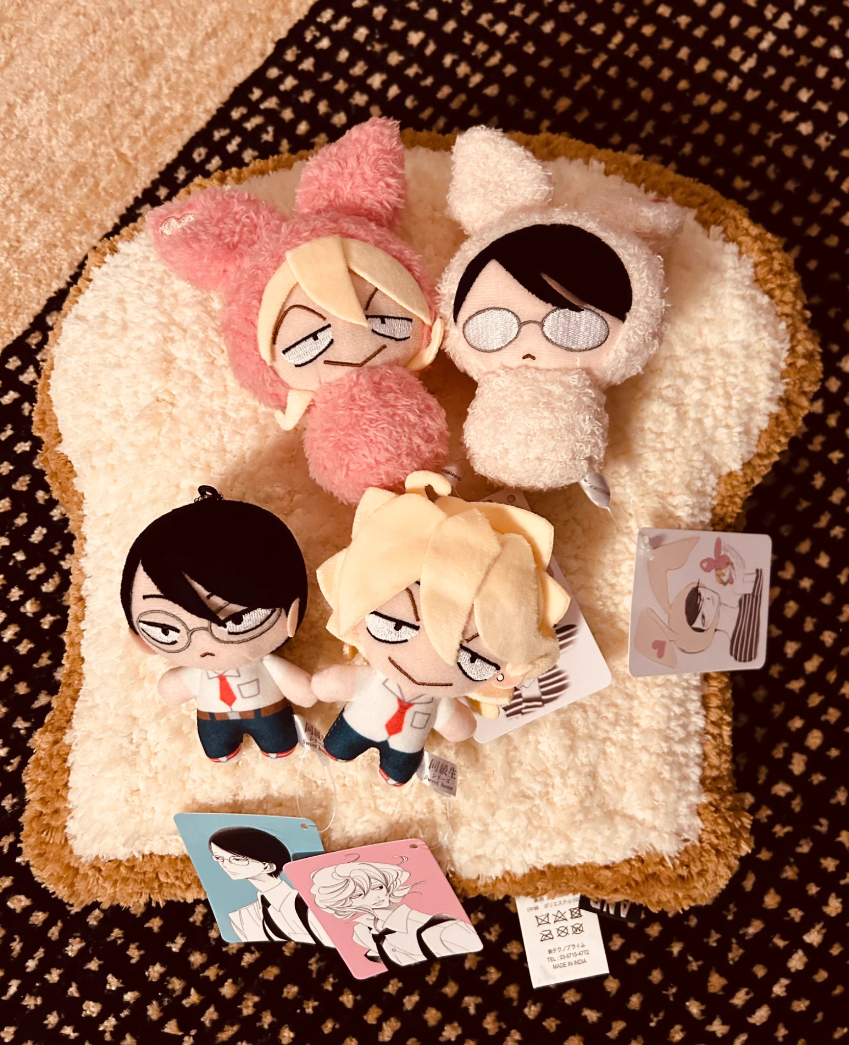 中村明日美子　ステラマップカフェ　ぬいぐるみマスコット　草壁光　佐条利人　うさぎ 中村明日美子お知らせ（公式） on X: 