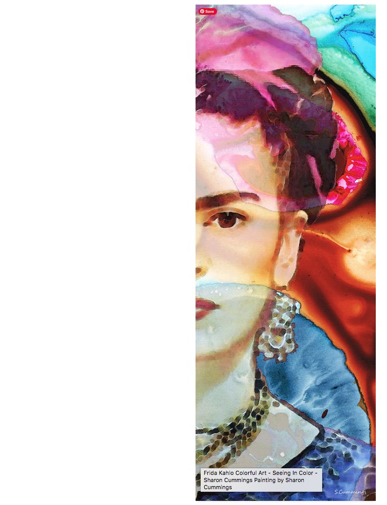 Terracegallery's tweet photo. Seeing Color:  https://t.co/G6U08I2WA3 #frida #fridakahlo #kahlo #art #artwork #artist #artists #colorful #portrait #portraits #buyintoart #FallForArt by #SharonCummingsArt #strongwomen #women #Feminist #Feminism #feminists https://t.co/mfiHcayt0B