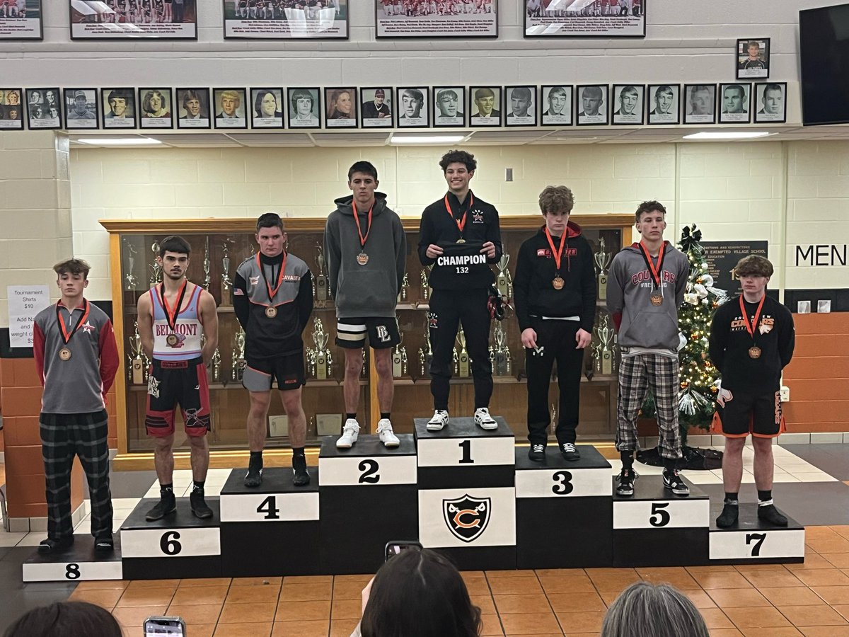 Congratulations to our placers at the Coldwater Cavalier pool yesterday. The Trojans came home with a 4th place overall finish and an impressive number of podium finishes. 
Way to go boys!

132-TJ Murray 1st 
         Brett Walton 8th