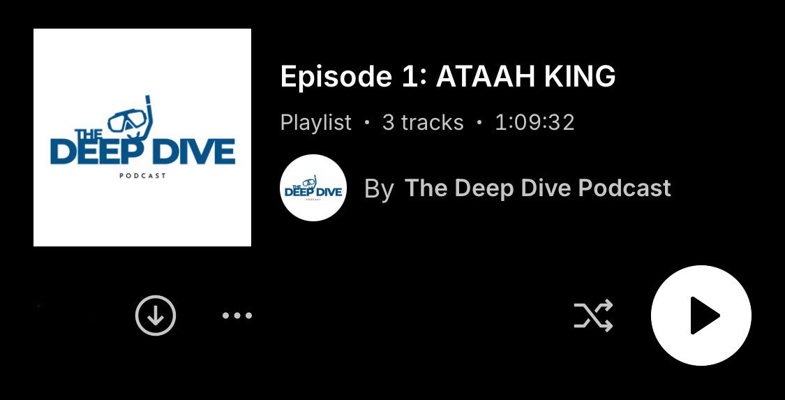 ReignsoundRadio's tweet photo. @ATAAHKING
#TheDeepDivePodcast

#SoundCloud

https://t.co/579E3MZtDP https://t.co/MukGc3H6Ix