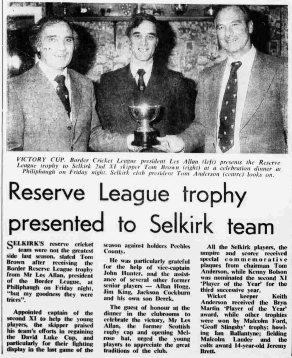 Scottish Cricket Past Present and Future tweet media