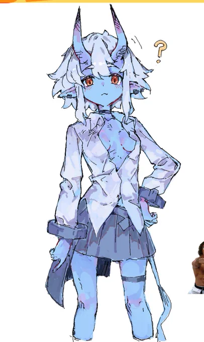 絵チャ蒼角 