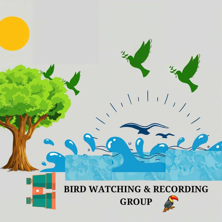 Birdswatching and Recording group budge🦅🦜🐦🫶