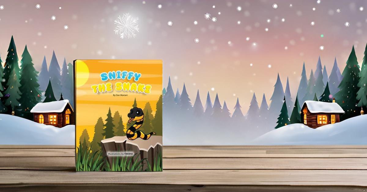 a.co/d/dvb14pL

Purchase "Sniffy The Snake" as a holiday gift! A perfect throw in that will encourage a child to read or can be a great "read aloud" book. Just released and available on Amazon! Stock is available for immediate shipment....thank you!