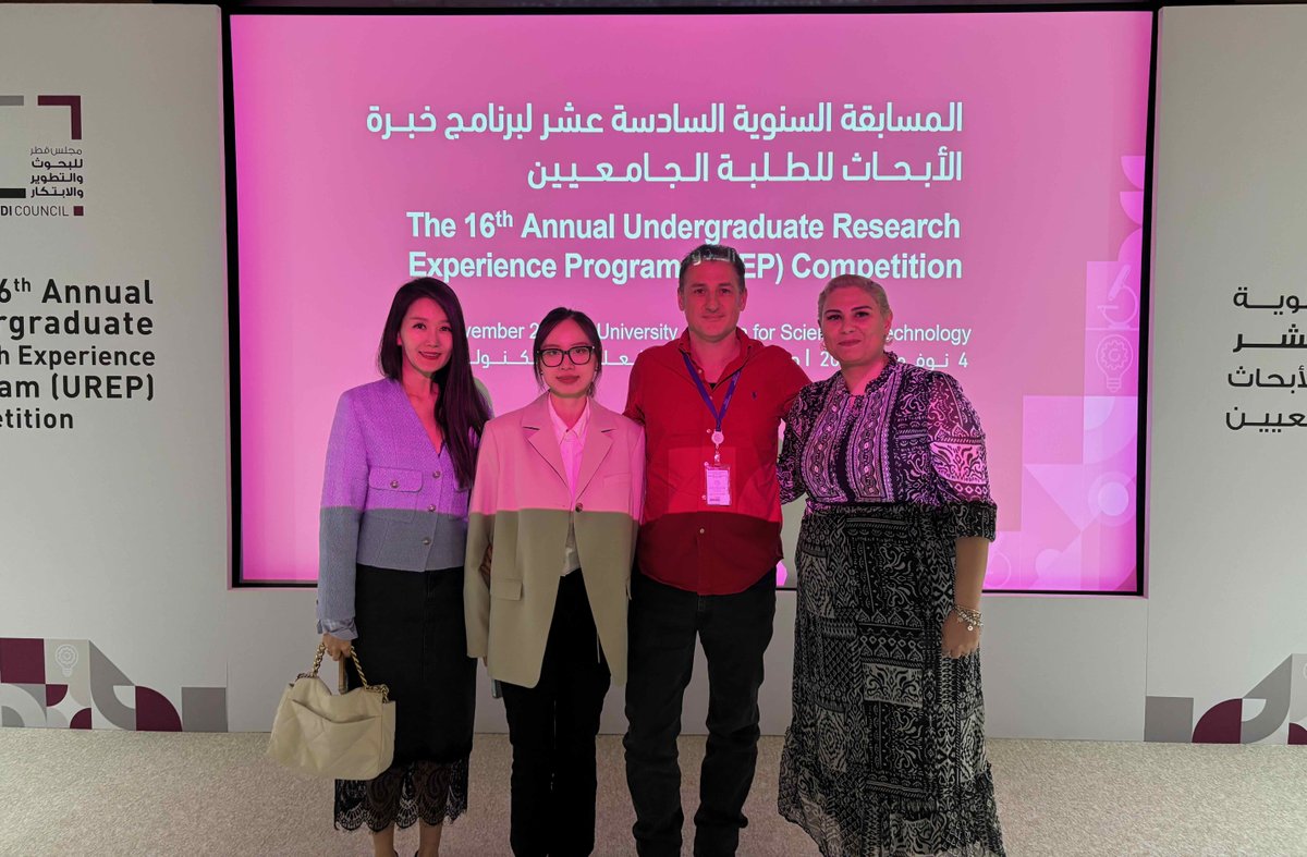NUQatar's tweet photo. @NUQatar Professor @spencerstriker presented his project “Plague of Athens VR” at the @qrdicouncil Awards ceremony alongside alum Xingyu Qin.

“Plague of Athens VR,” a virtual reality experience that transports users to history’s first recorded pandemic in 429 BCE, was created through funding from @qrdicouncil and captures how VR technologies make historical education more engaging and accessible.