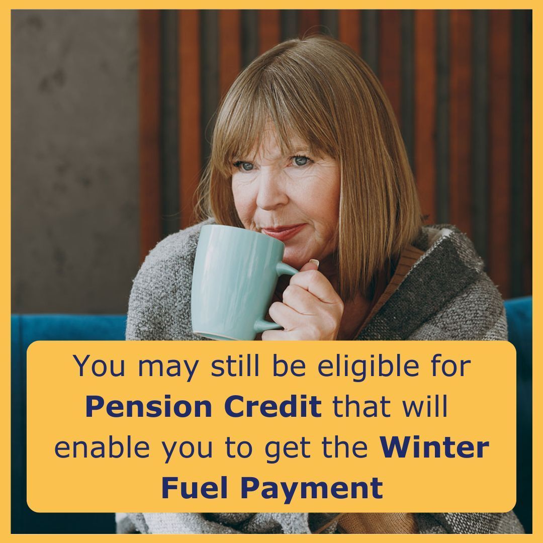 The deadline to apply for Pension Credit is Saturday 21 December. This is a way to top up your income and receive the Winter Fuel Payment. Find out if you're eligible: buff.ly/41rFIGa