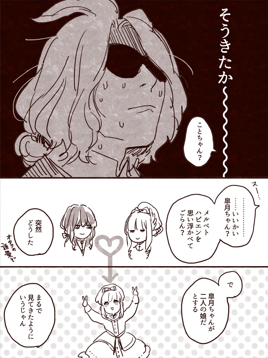 【ことちゃんと皐月ちゃん】よくある話 