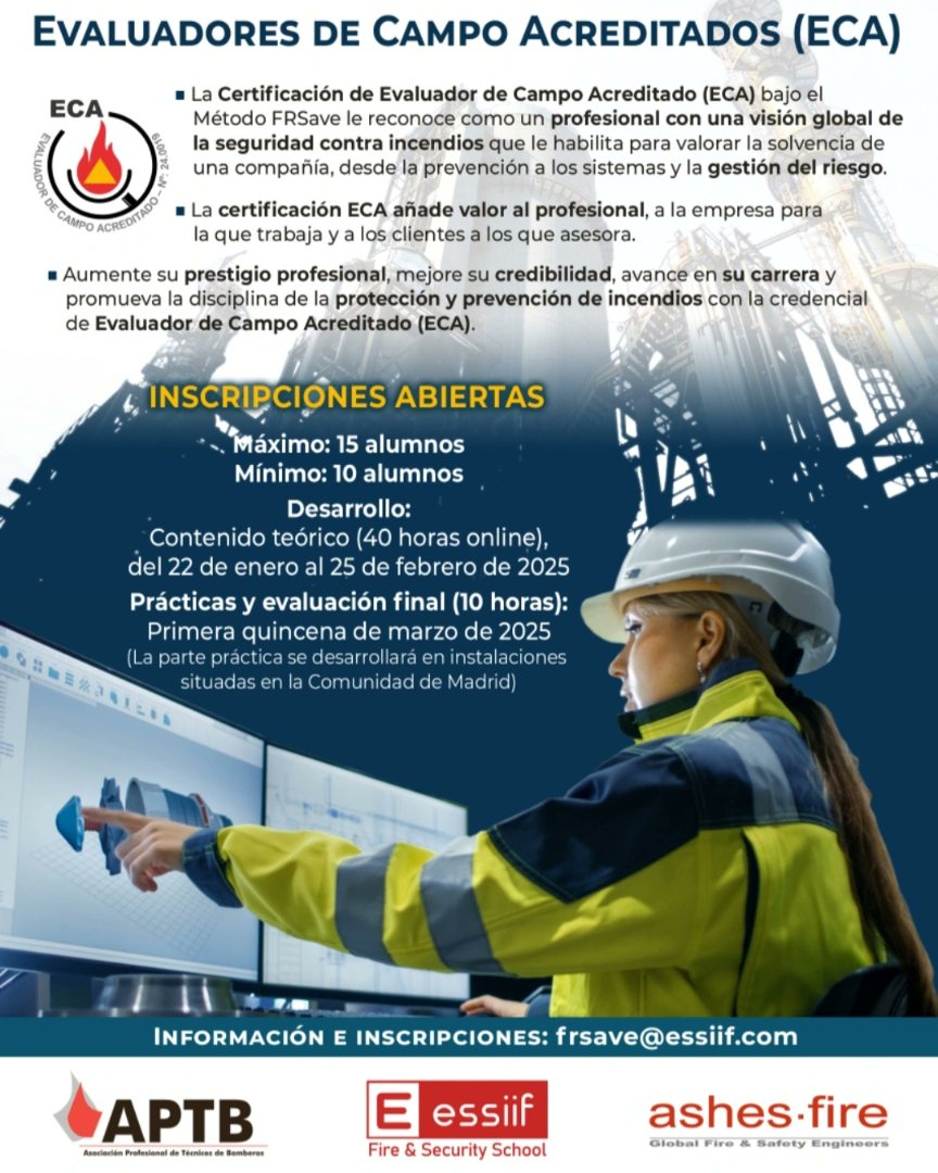 APTBBomberos's tweet photo. Formación para Servicios de #Emergencias. Abierta la inscripción para las cuatro convocatorias, hasta el 15 de enero. Luego no digas que no te hemos avisado con plazo suficiente, o que no te ha dado tiempo a matricularte... #Másteres y #Cursos con la @UNED @cogitimadrid y #ESSIIF https://t.co/gU4H96W7Fh
