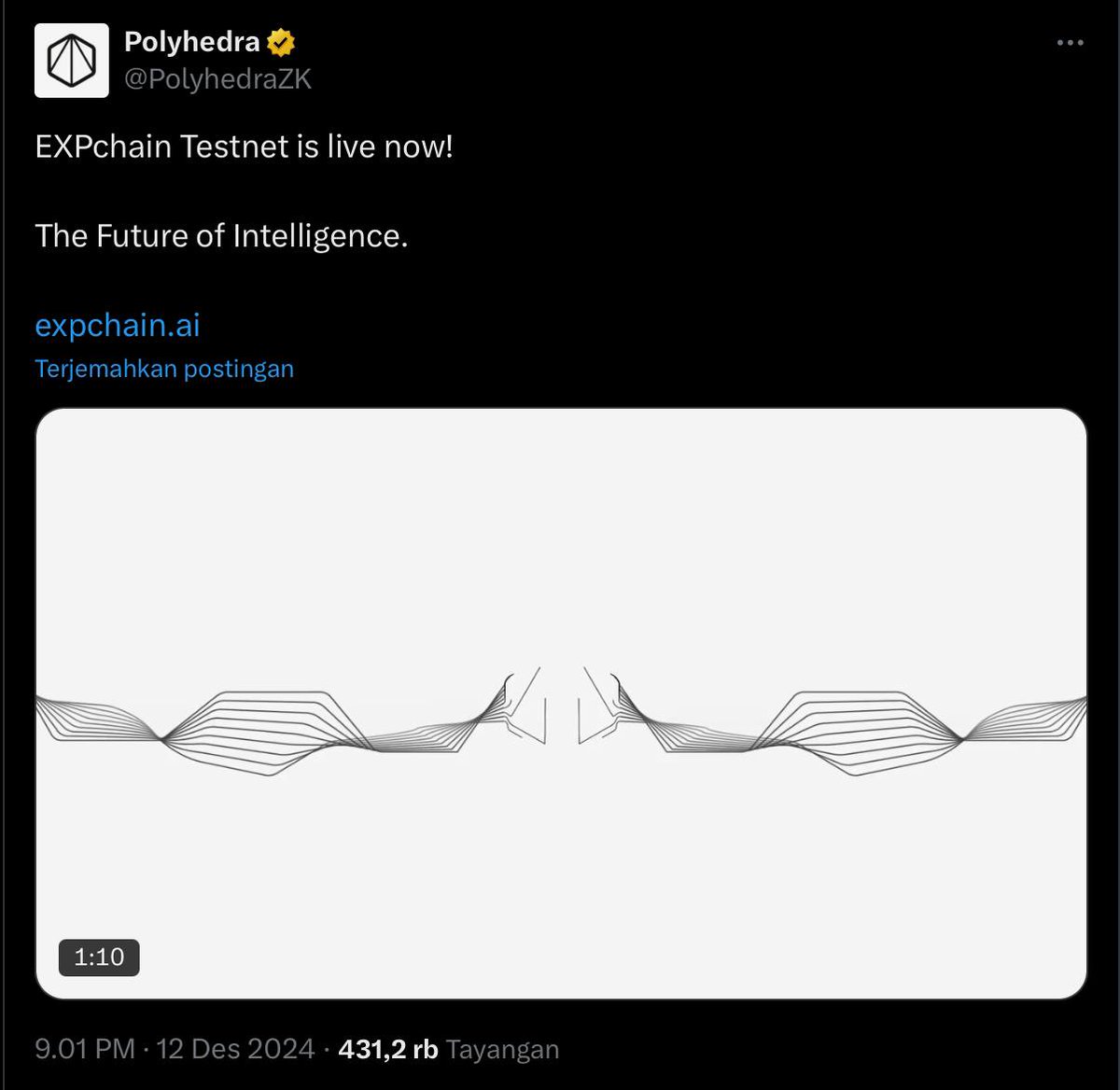 cryptosiastdao's tweet photo. EXP Chain Testnet

Potensi Airdrop dari @PolyhedraZK

Ini testnet ya jadi free no modal

- Claim Faucet : https://t.co/KKz1KRcuiA
- Bridge : https://t.co/3avzEyhffb https://t.co/HKp6wFFvdD