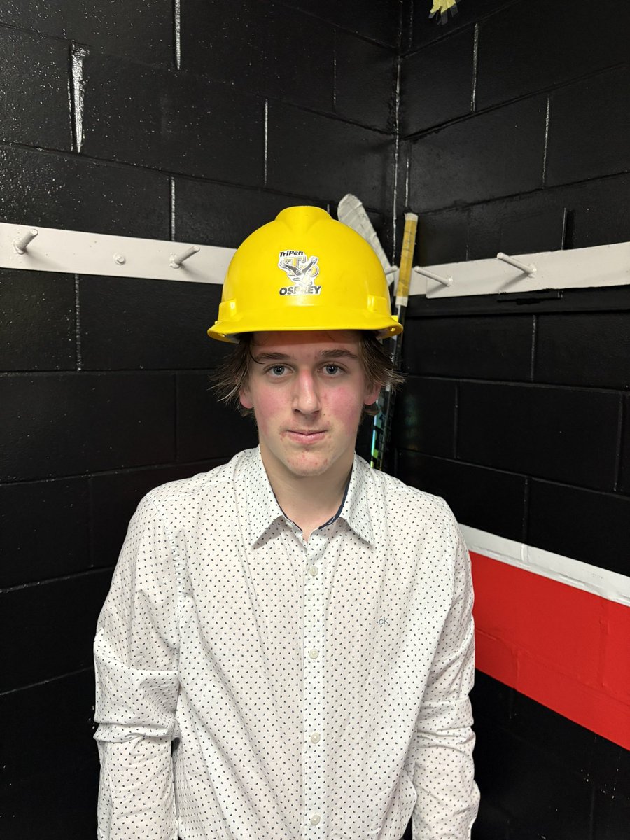 TriPenOsprey's tweet photo. Robins Donuts | Hardest Worker 🍩

Congrats to #15 N. Harnum!

A tough loss, but Harnum contributed with two goals and generated lots of offence 

#OspreyProud 🦅 https://t.co/aTH7EsFhr1