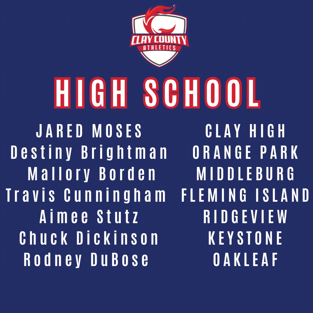 Clay County Athletics tweet media