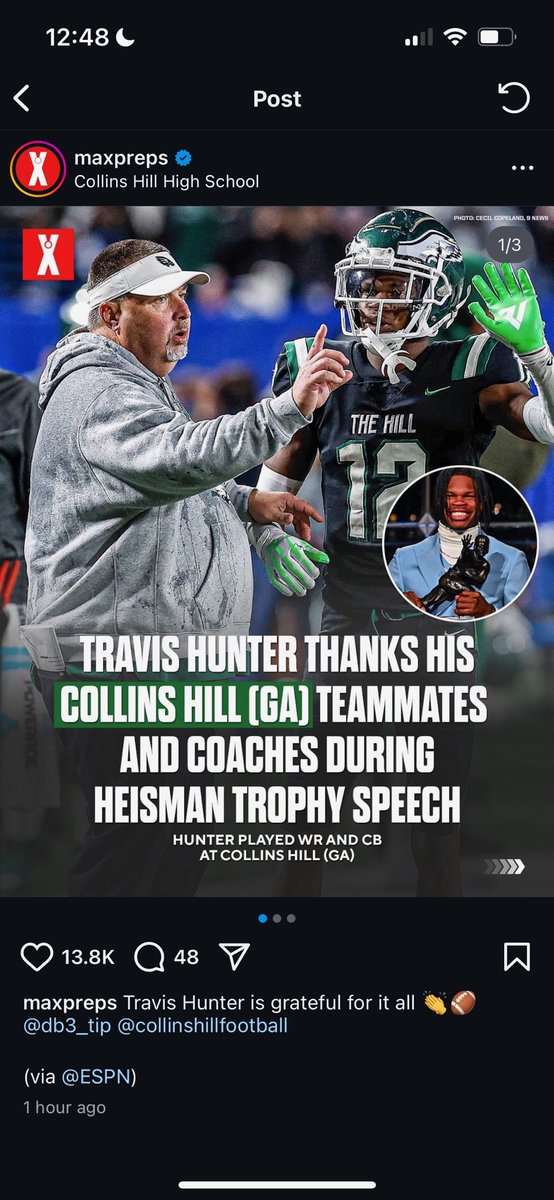 GregoryLenny's tweet photo. What an incredible moment to see a kid that you Coached for all 4 years in high school go win the Heisman Trophy!! Wow just Wow!! I knew when he was a 9th grader he was special, and now to see him win the Heisman is just Surreal!! Proud of you ⁦Travis!! What a blessing!! https://t.co/xCYtE4lUrQ