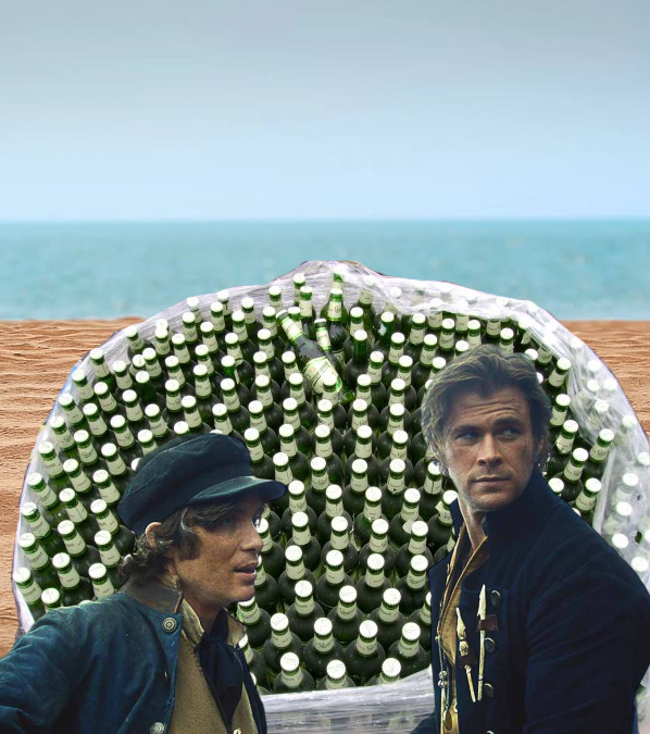 <a href="/sexy_Evans_/">Chris Evans</a> 🍸Алко-романтические новости💋
В начале сентября ирландский актер Киллиан Мерфи продолжал ходить на свидания. Вместе с австралийцем <a href="/ImWorhtyChris/">Хэмс</a>  они отправились на пляж, закупившись перед этим немалым количеством пива.