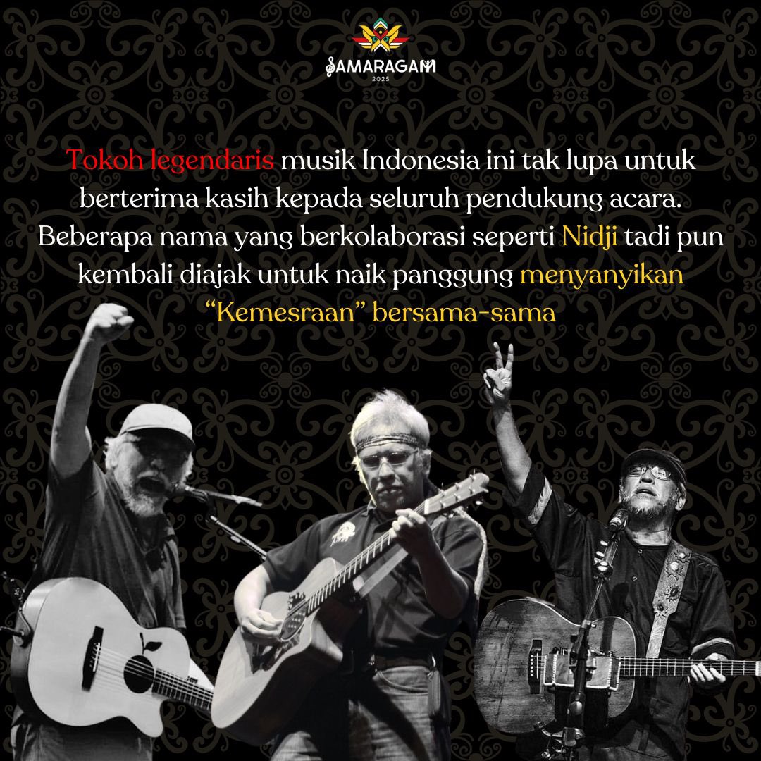 _samaragam's tweet photo. holaa samastaa!! 🙌🏻

kalian udah tau belum sih tentang fakta konser yang berhasil mencapai rekor penonton terbanyak?? 🤔🤔 

HMM.. kalau kalian ada di posisi ditengah penonton sebanyak itu bakal gimana nich?? spill jawaban kalian di kolom komentar yaa 😉 https://t.co/1XDB7k8XAv