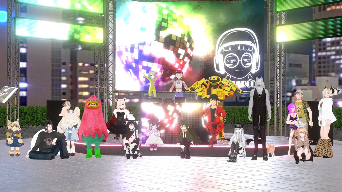 Mazzn1987_TRPG's tweet photo. 昨日のV-Mellowご来場いただきました皆様、共演者の皆様ありがとうございました!
お二人からバトンを受けて之は残ってる冬曲しっかりやれって事だなぁ!なDJさせて頂きました
冬な音は素敵です。また来年!
#VRChat #VMellow https://t.co/80c5sBH846