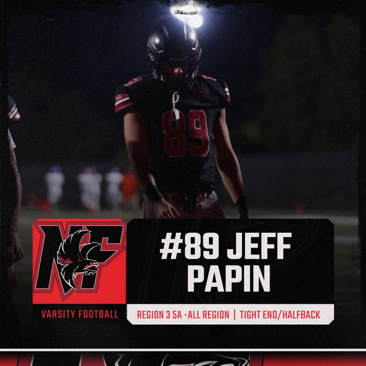 NAFO_Football (@nafofalconsfb) on Twitter photo Congratulations to <a href="/Jeff_Papinn/">Jeff Papin</a>
On being named SC Region 3 5A TE-HB. Jeff played every snap of offense this year!!
<a href="/NAFO_Athletics/">NationFordAthletics</a> is proud of you!
<a href="/NPCoachJeff/">Jeff@nationalpreps.com</a> Congratulations to <a href="/Jeff_Papinn/">Jeff Papin</a>
On being named SC Region 3 5A TE-HB. Jeff played every snap of offense this year!!
<a href="/NAFO_Athletics/">NationFordAthletics</a> is proud of you!
<a href="/NPCoachJeff/">Jeff@nationalpreps.com</a>